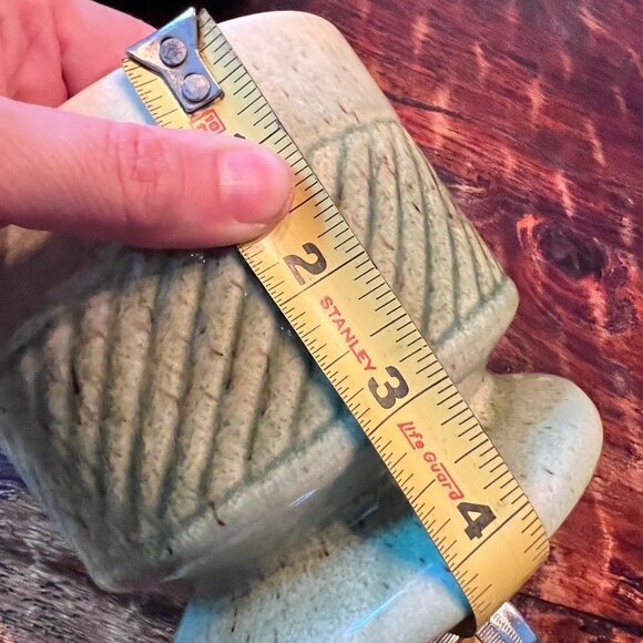 Vintage 1979 FTD Green Pedestal Planter - Picture 8 of 10